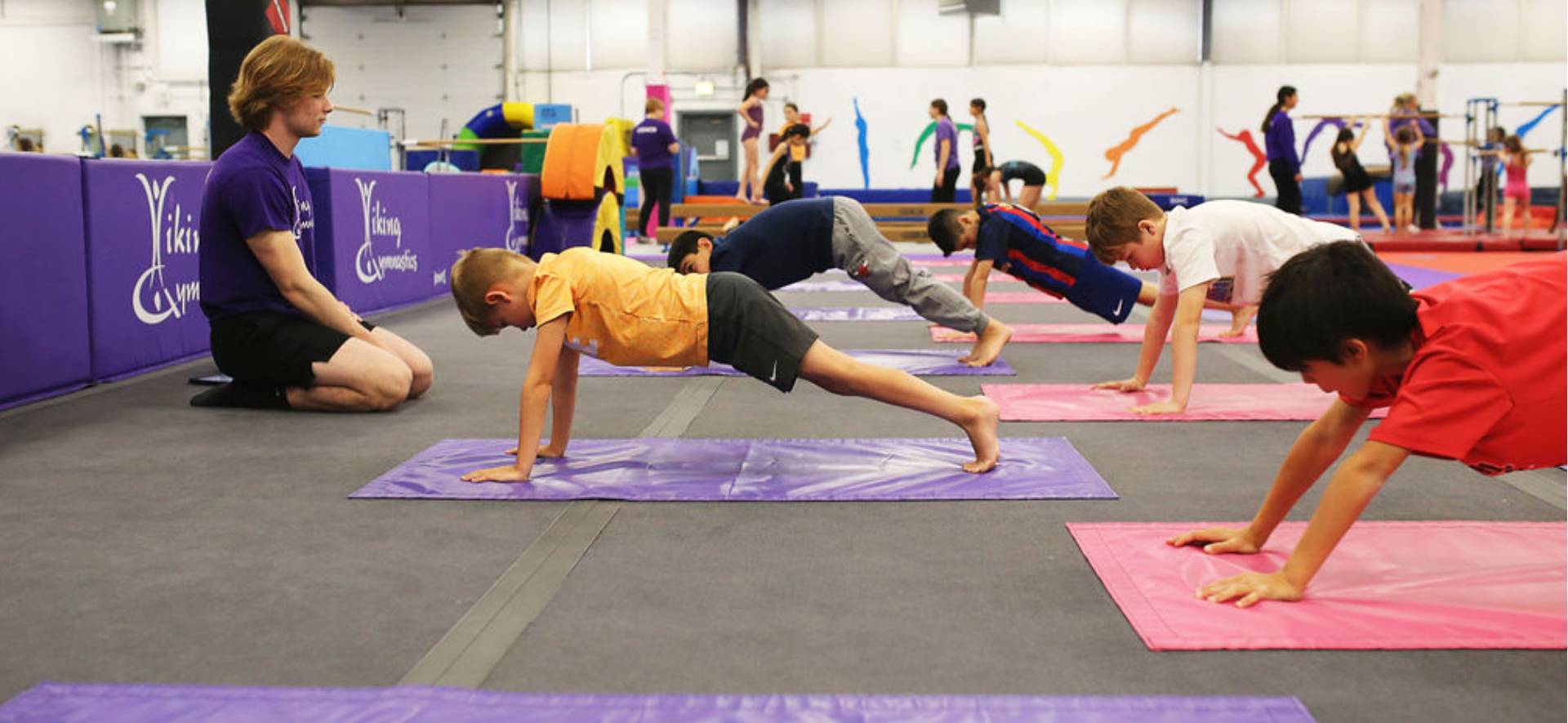 Boys Instructional Gymnastics banner